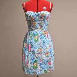 Lilly Pulitzer You Gotta Regatta Georgie Dress Women's Size 6